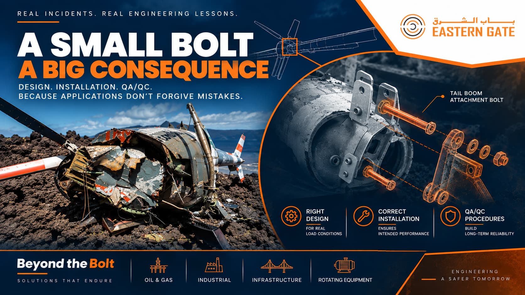 What two Bell 407 incidents teach us about fastener fatigue, joint design, installation and QA/QC